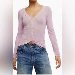 Big Love cardi NWOT plum blossom